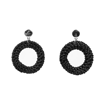 [TEST] Jenna Woven Hoop Earrings