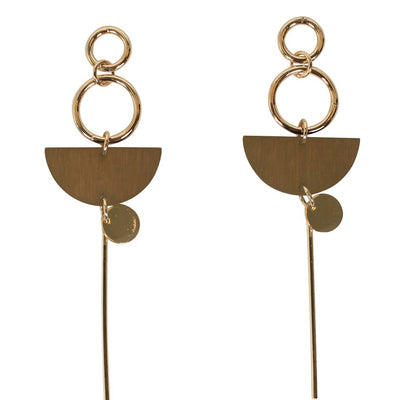 [TEST] Jen Wooden Drop Earrings