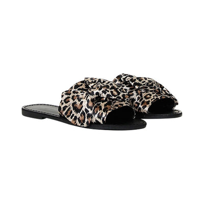 [TEST] Sarah Sateen Bow Slide