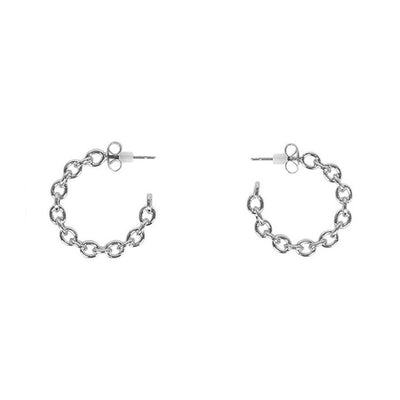 [TEST] Mia Small Chain Hoops