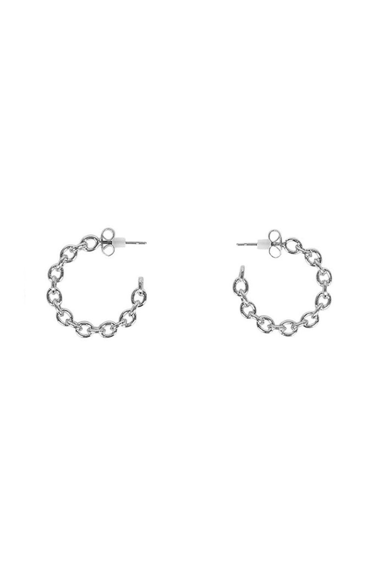 [TEST] Mia Small Chain Hoops