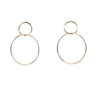 [TEST] Faith Double Circle Earrings