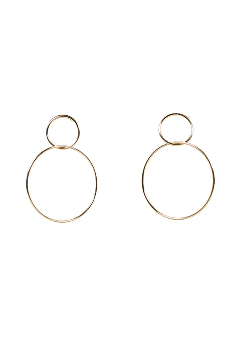 [TEST] Faith Double Circle Earrings