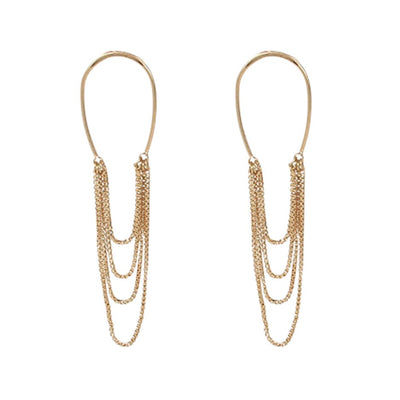 [TEST] Jordan Quadruple Chain Earring