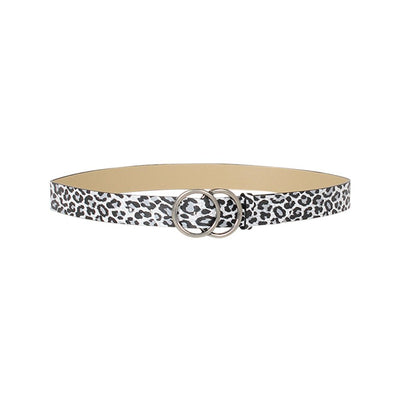 [TEST] Leopard Double Circle Belt