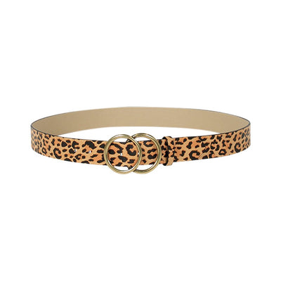 [TEST] Leopard Double Circle Belt
