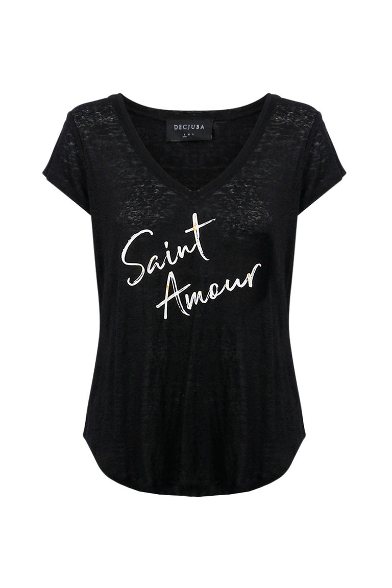 [TEST] Saint Amour Linen Tee
