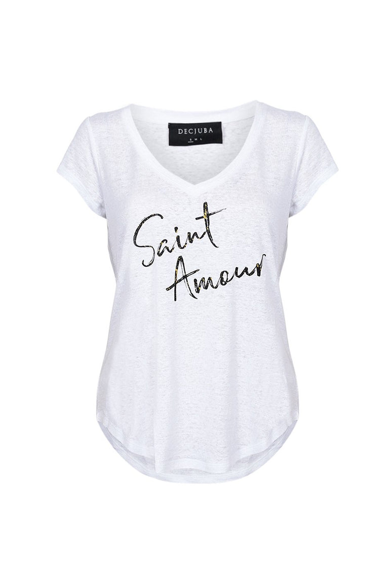 [TEST] Saint Amour Linen Tee