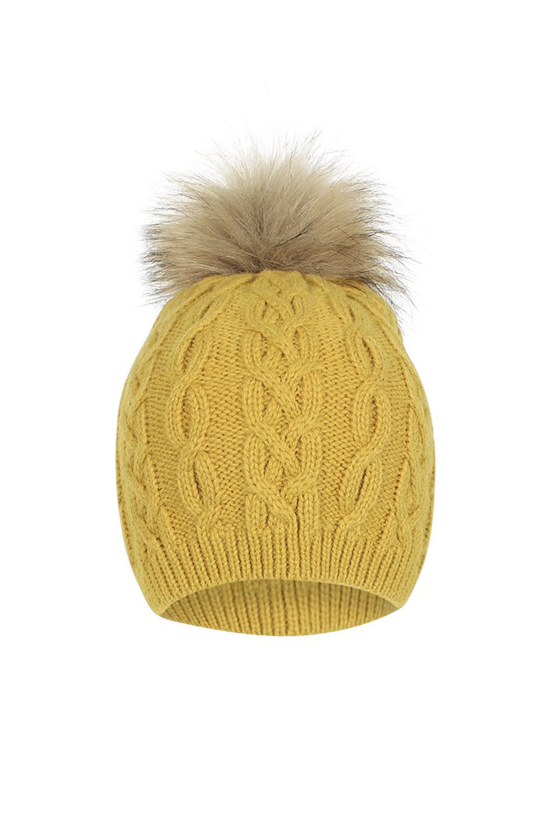 [TEST] Piper Cable Single Pom Beanie