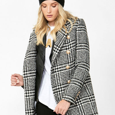 [TEST] Lilla Boucle Check Coat