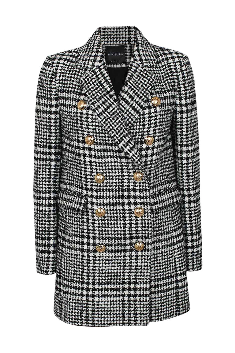 [TEST] Lilla Boucle Check Coat