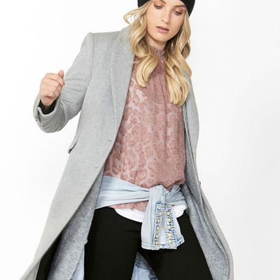 [TEST] Arabella Animal Burnout Blouse
