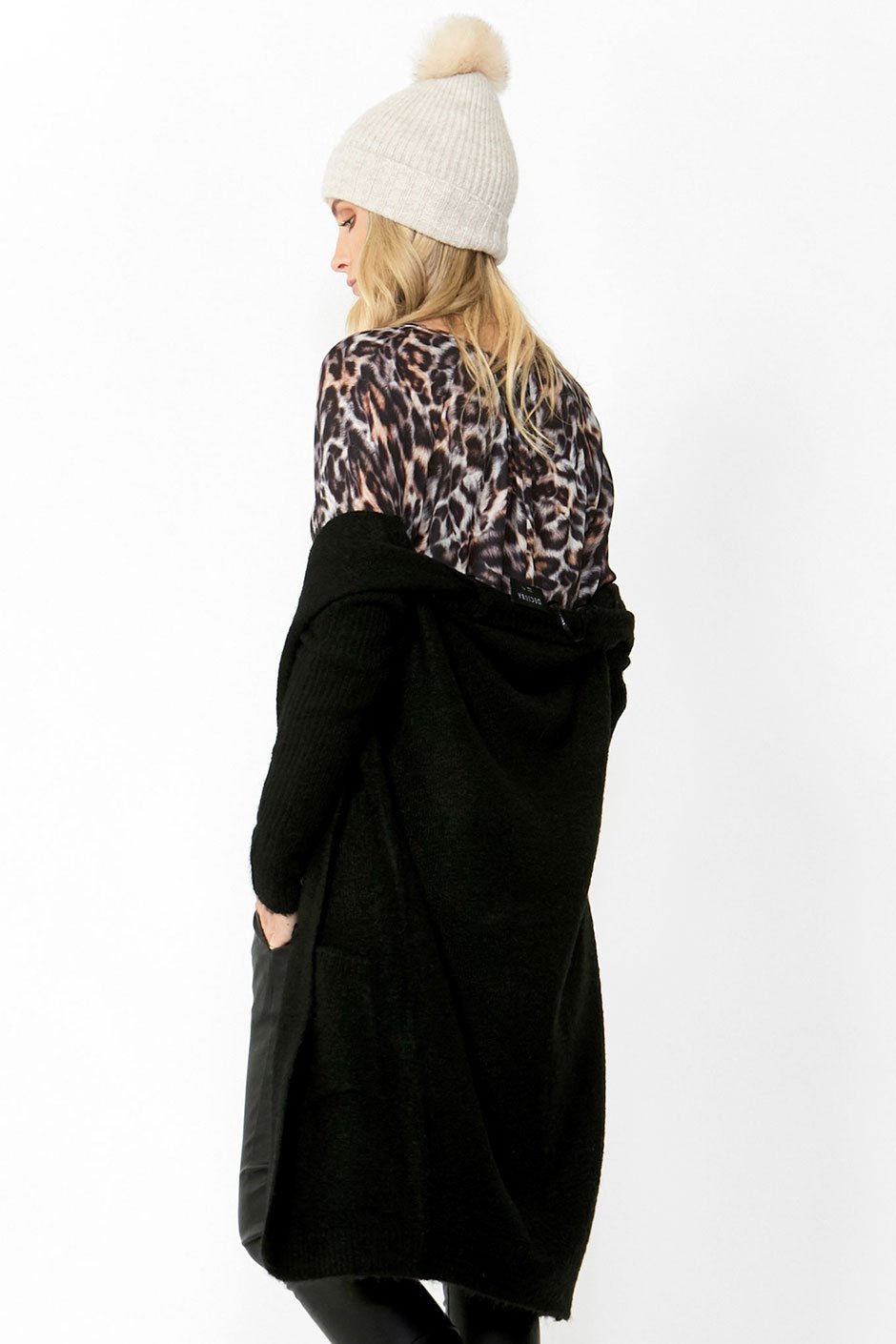 [TEST] Marina Rib Sleeve Cardi