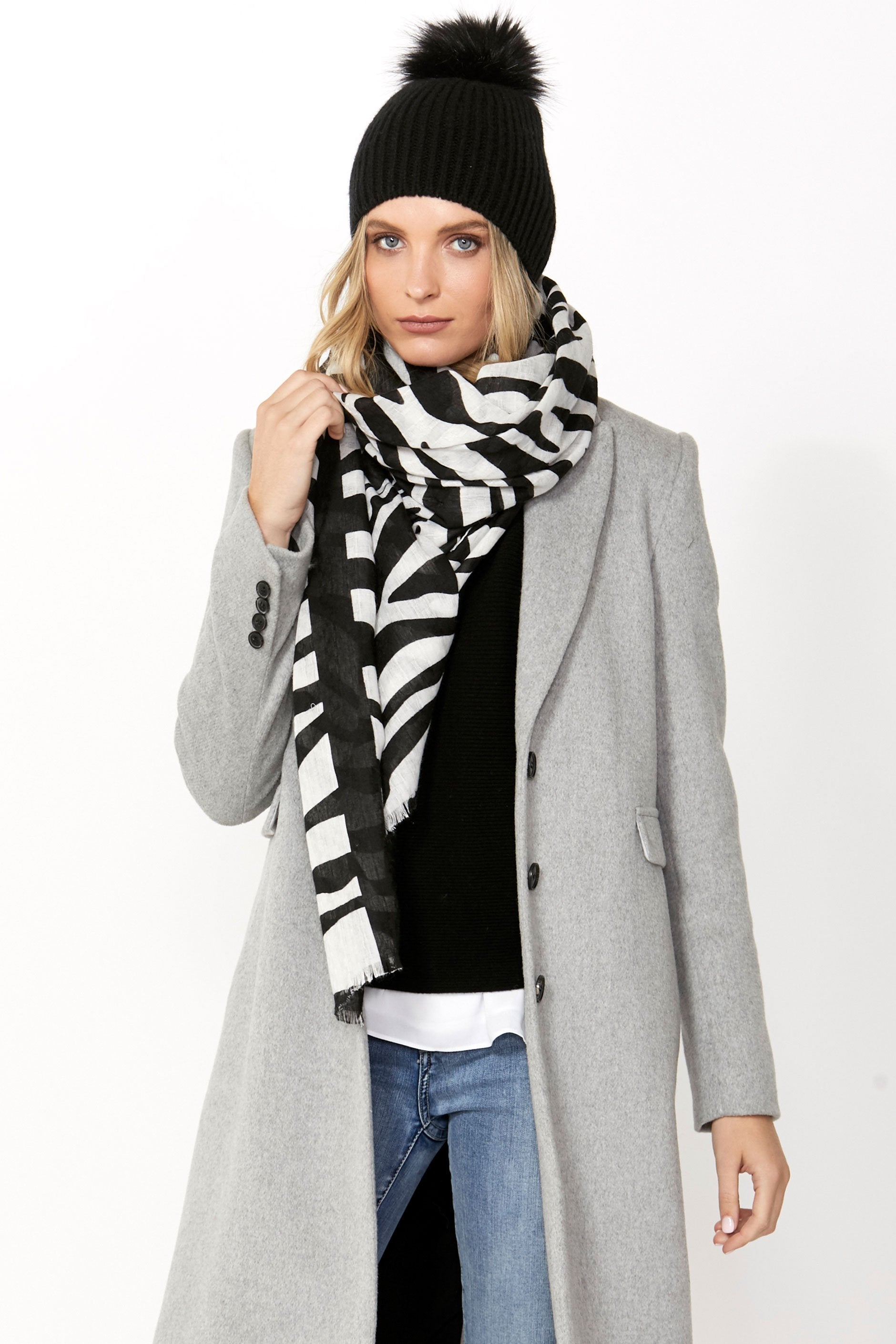 [TEST] Animal Twin Lines Scarf