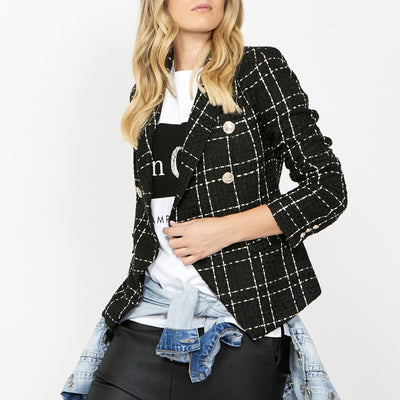 [TEST] Carly Boucle Blazer