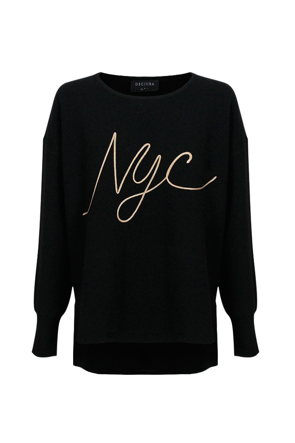 [TEST] NYC Rope Text Pullover
