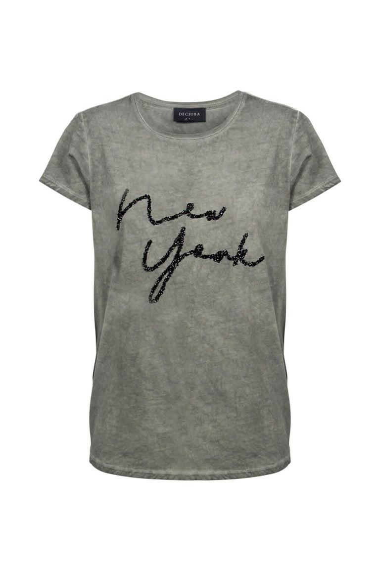 [TEST] New York Embellished Tee