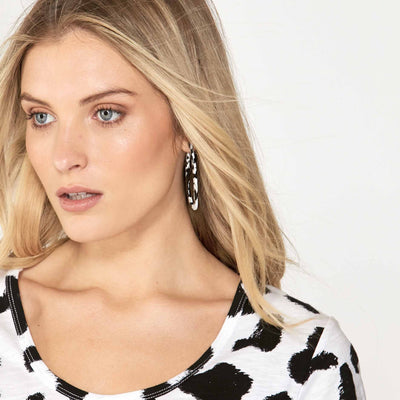 [TEST] Juila Resin Hoop Earrings