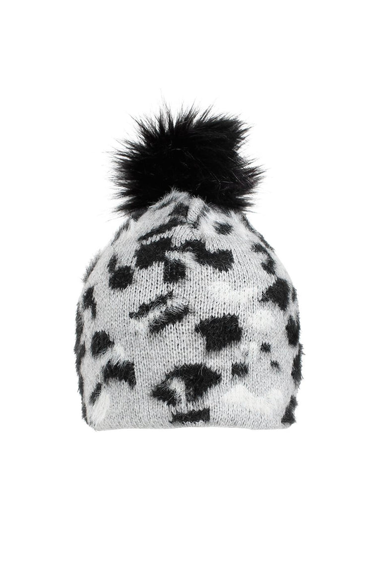 [TEST] Rachel Cheetah Pom Beanie