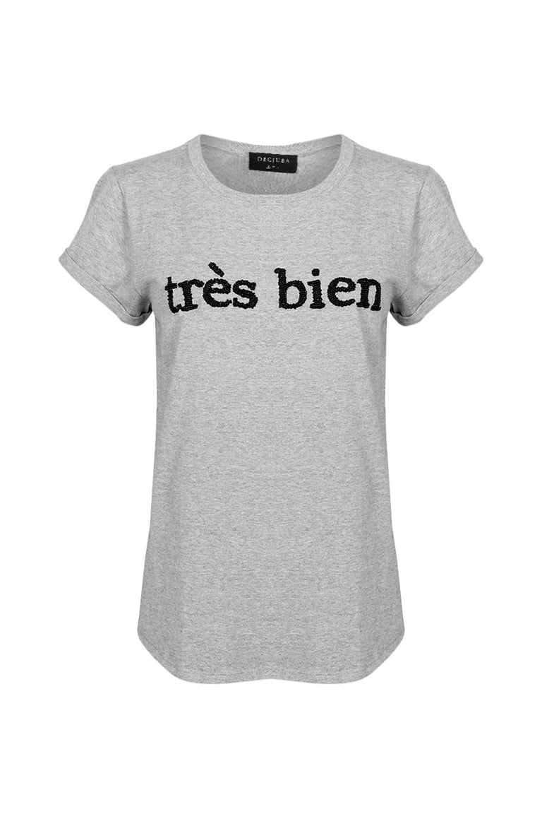 [TEST] Tres Bien Beaded Tee