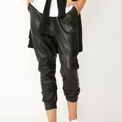 [TEST] Luxe PU Jogger Pant