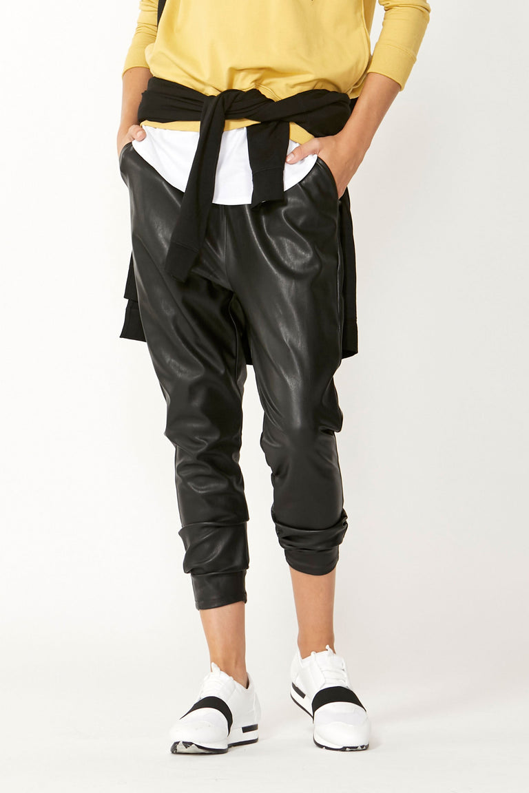 [TEST] Luxe PU Jogger Pant