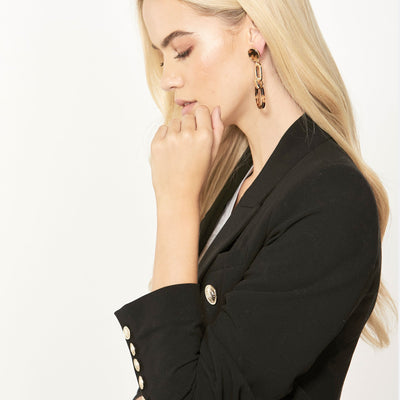 [TEST] Mary Resin Mixed Drop Earrings