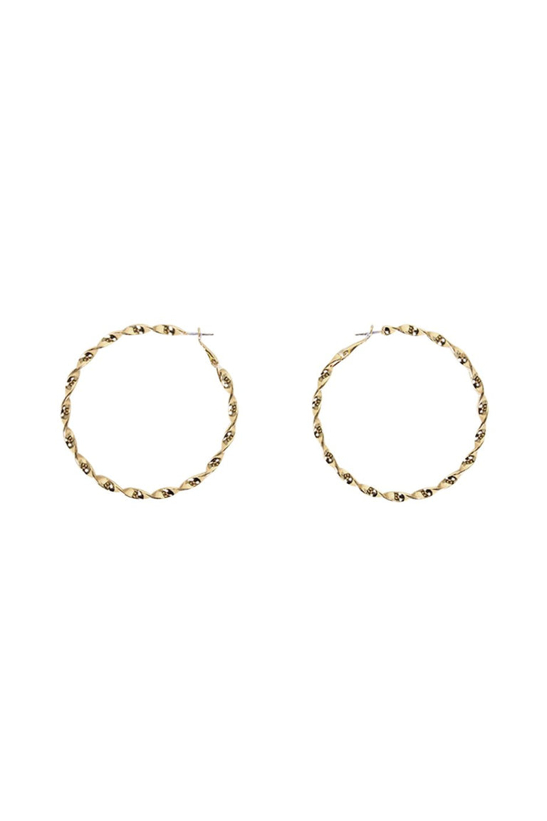 [TEST] Maria Twisted Hoop Earrings