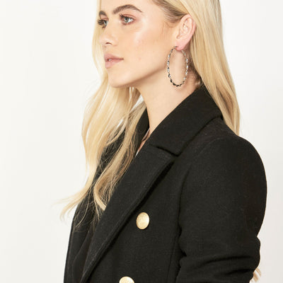 [TEST] Maria Twisted Hoop Earrings