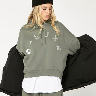 [TEST] D-Luxe Foil Hooded Sweat