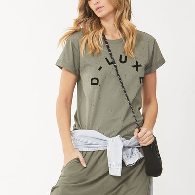 [TEST] Luxe Distressed Logo Tee