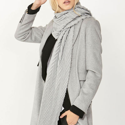 [TEST] Pleated Zig Zag Scarf