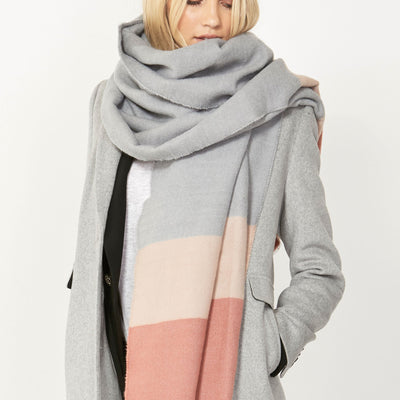 [TEST] Three Tone Woven Scarf