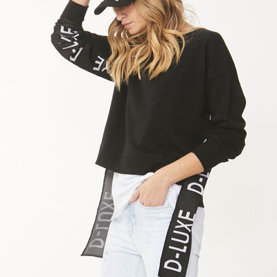 [TEST] Luxe Logo Tape Sweat
