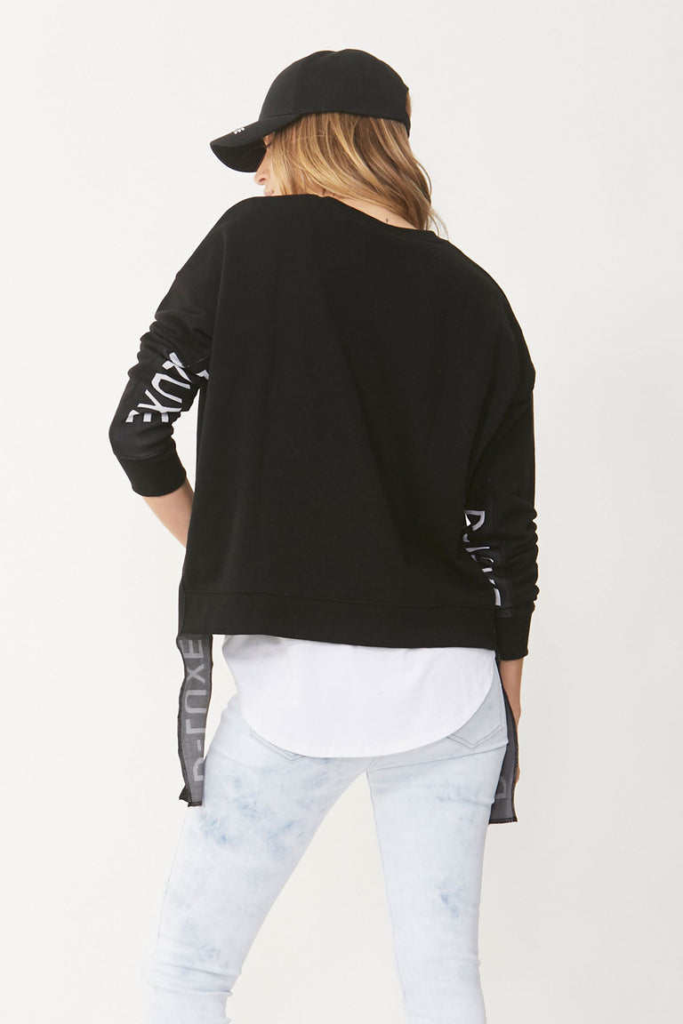 [TEST] Luxe Logo Tape Sweat