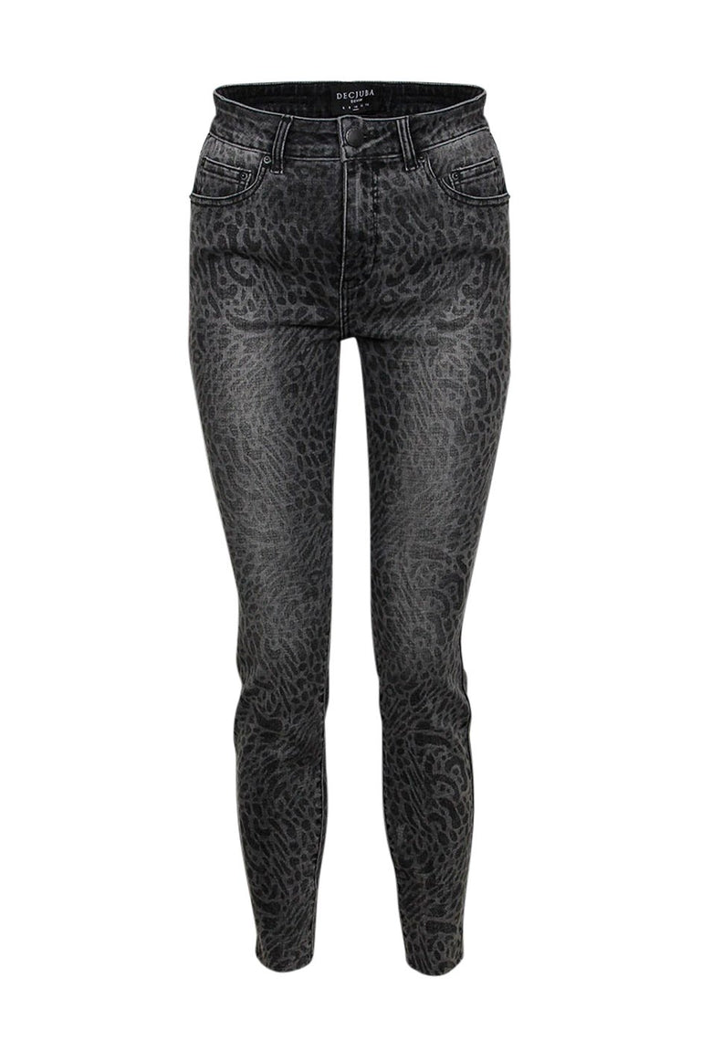 [TEST] Faded Animal Print Skinny Jean