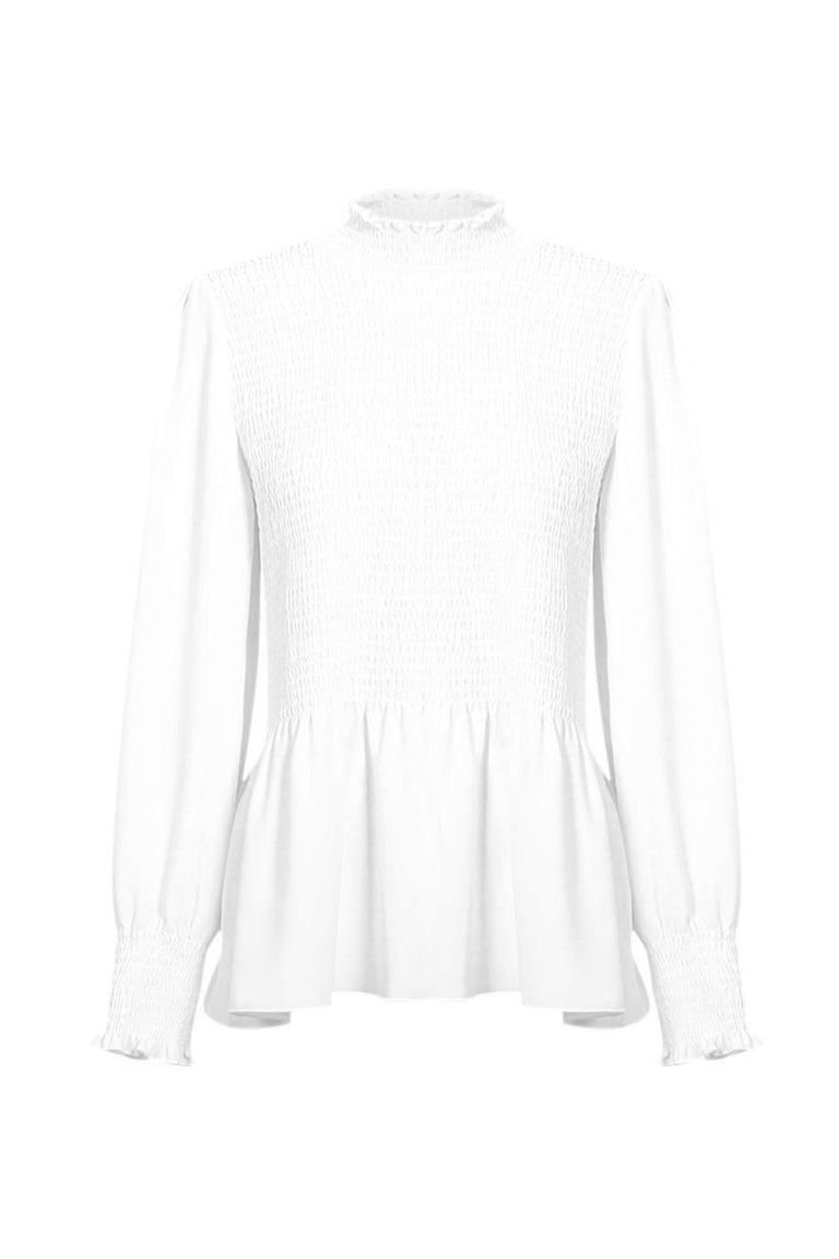 [TEST] Estelle Shirred Detail Blouse