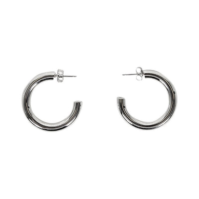 [TEST] Adele Round Tube Hoop Earrings