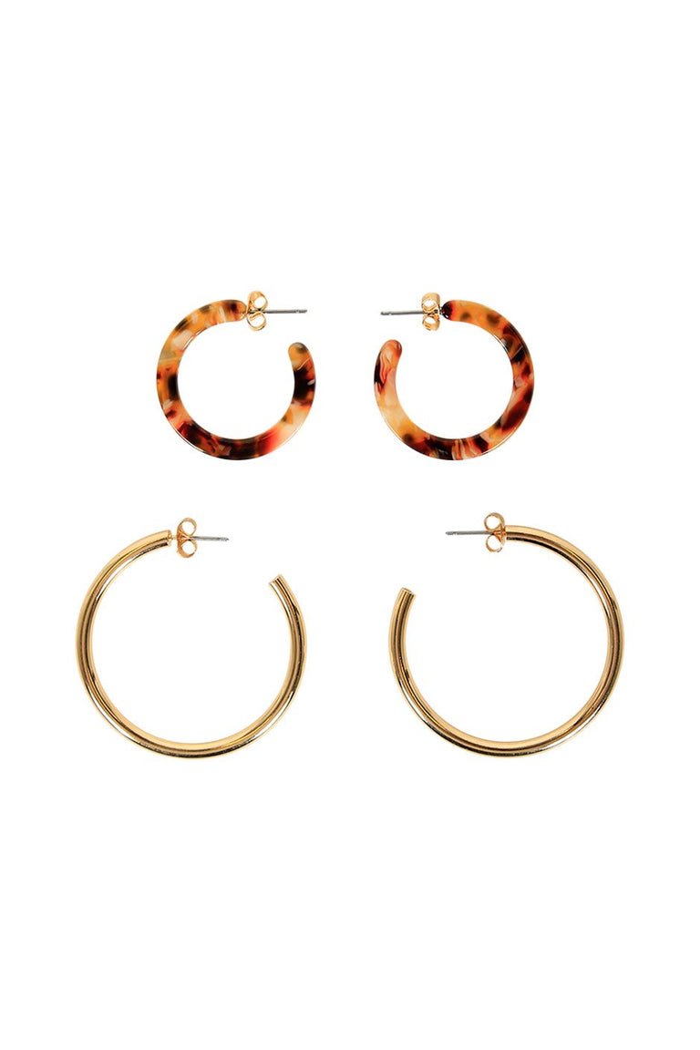 [TEST] Alexis 2 Pack Hoop Earrings