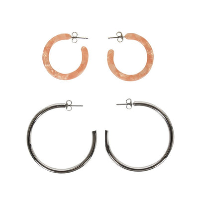 [TEST] Alexis 2 Pack Hoop Earrings