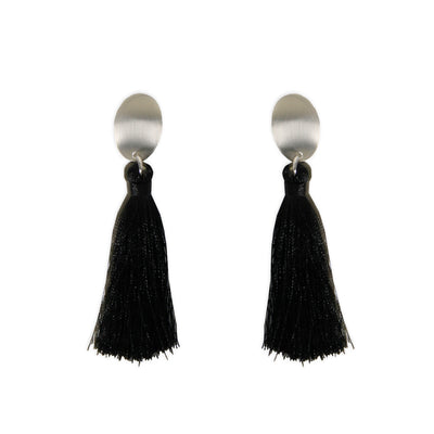 [TEST] Mixed Tassel Disc Earrings