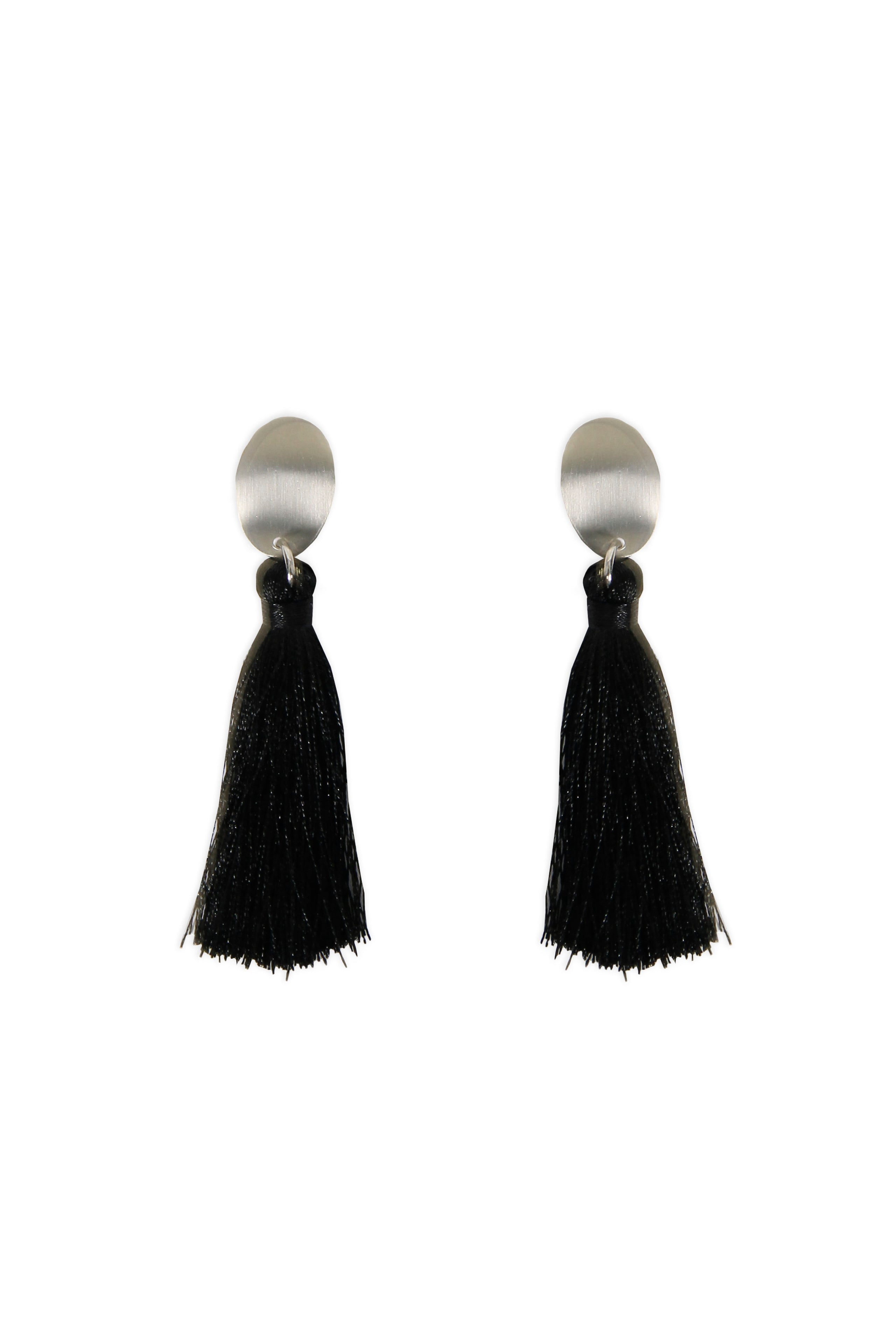 [TEST] Mixed Tassel Disc Earrings
