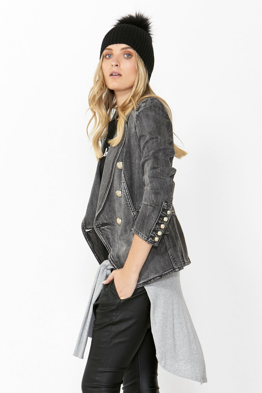 [TEST] Ellen Denim Blazer