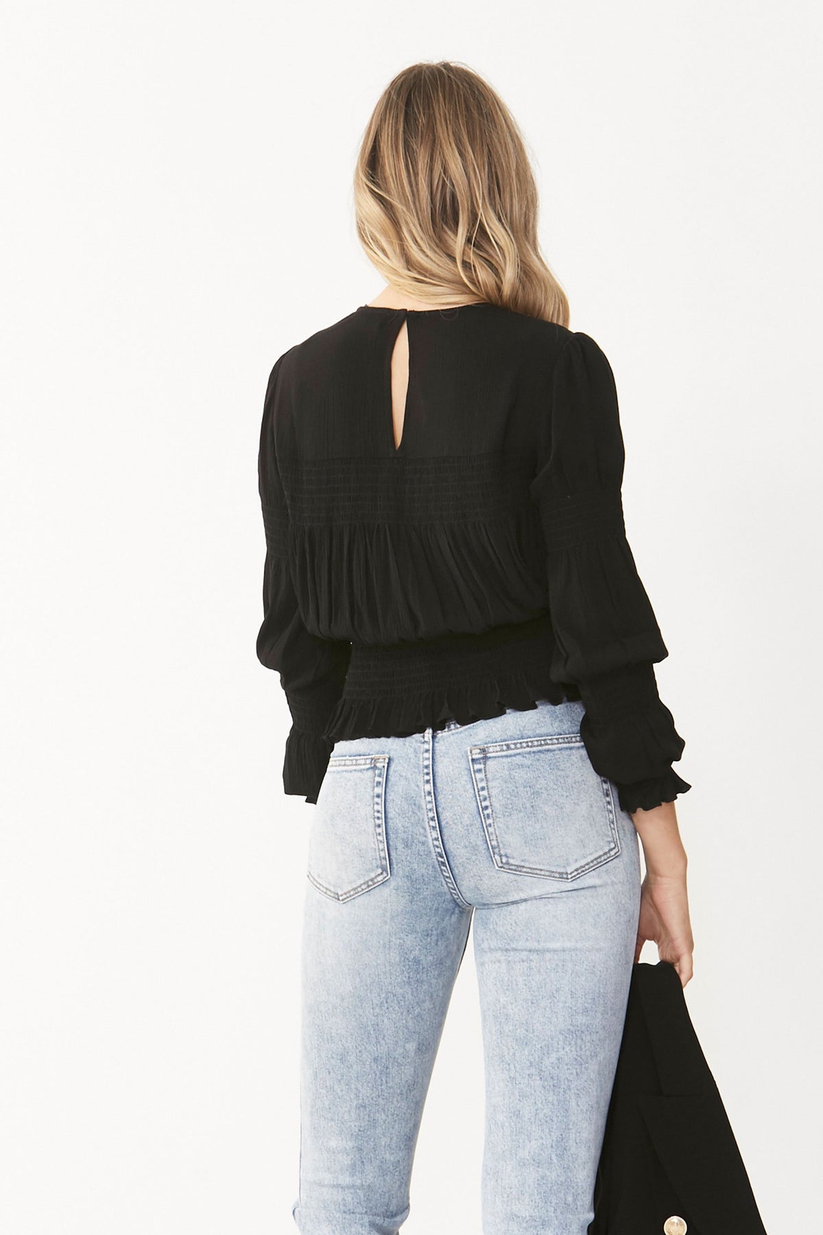 [TEST] Miranda Shirred Panel Top