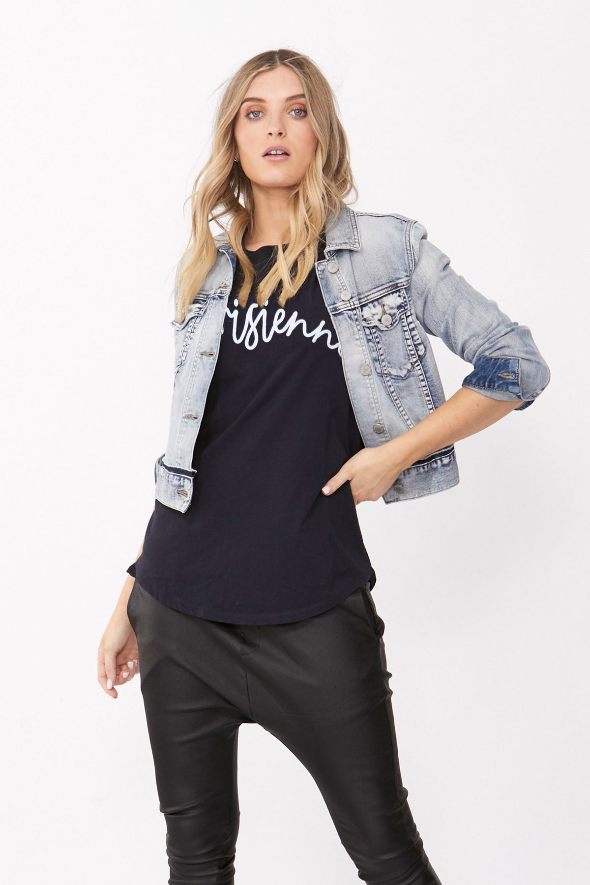 [TEST] Parisienne Rope Text Tee