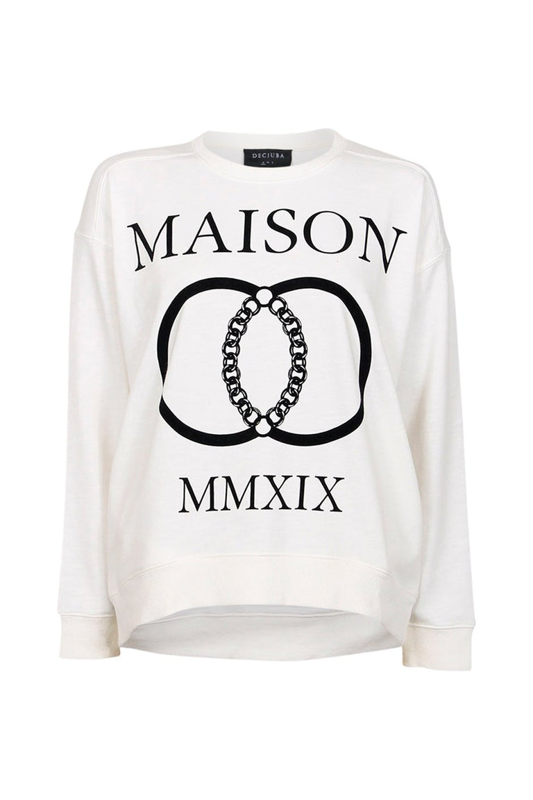 [TEST] Maison Flocked Sweat