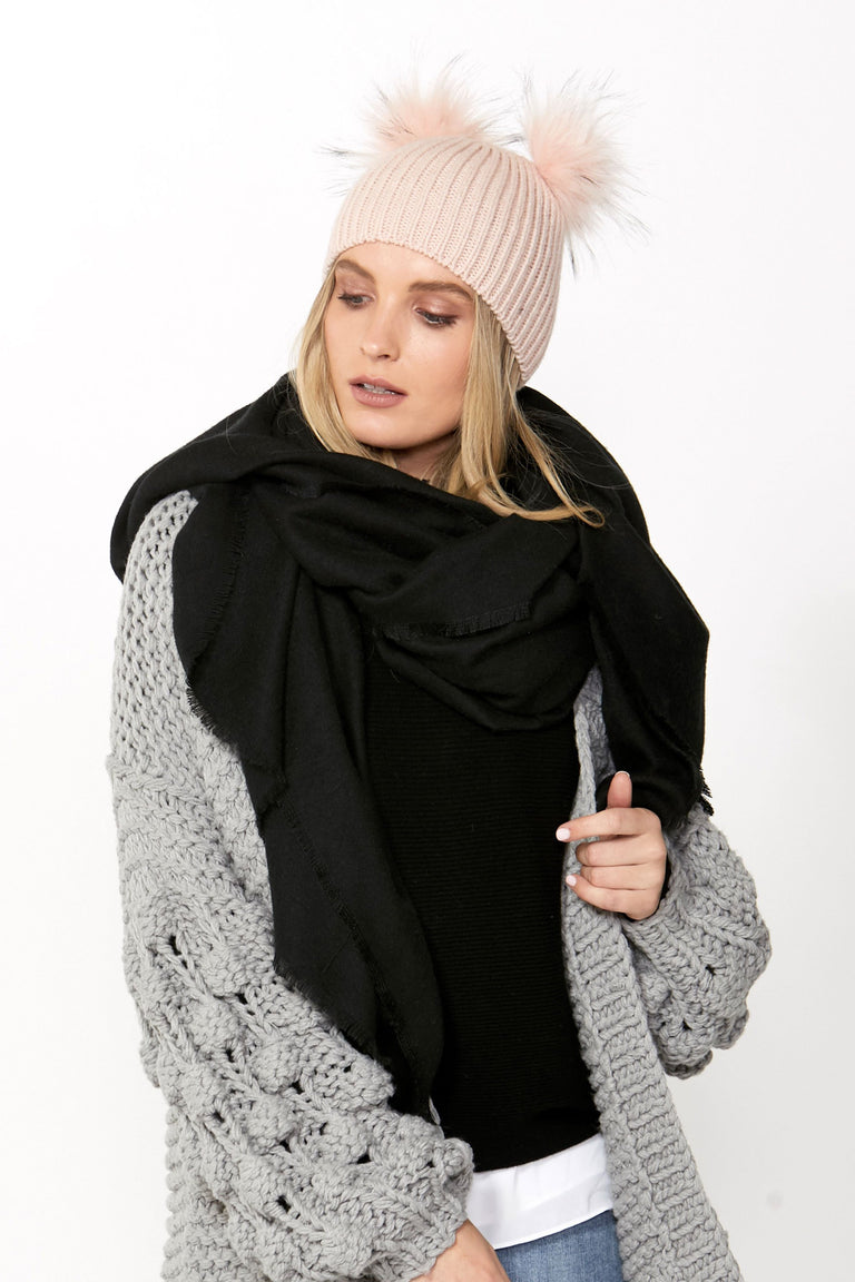 [TEST] Penelope Double Pom Beanie
