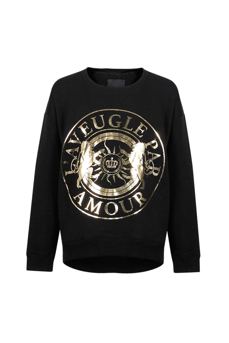 [TEST] Amour Foil Circle Sweat