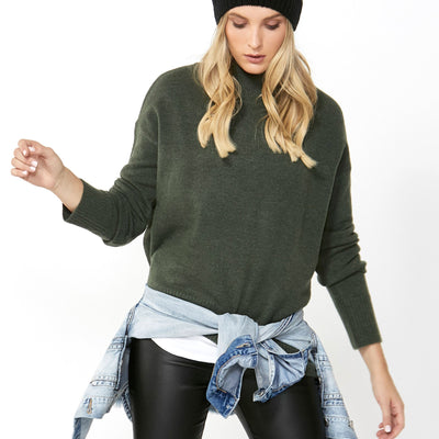 [TEST] Asha High Neck Pullover