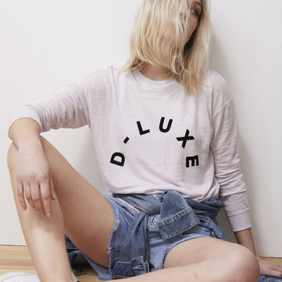 [TEST] D-Luxe Linen Logo Tee